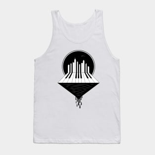 Piano Skyline Tank Top